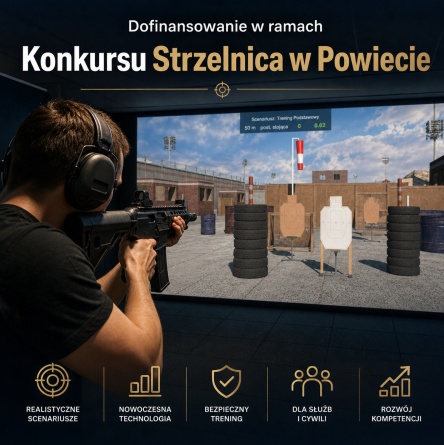 Dofinansowanie w ramach programu Strzelnica w Powiecie